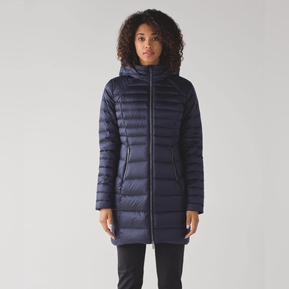 LuluLemon Brave The Cold Jacket- Deep Indigo - Picture 1 of 15